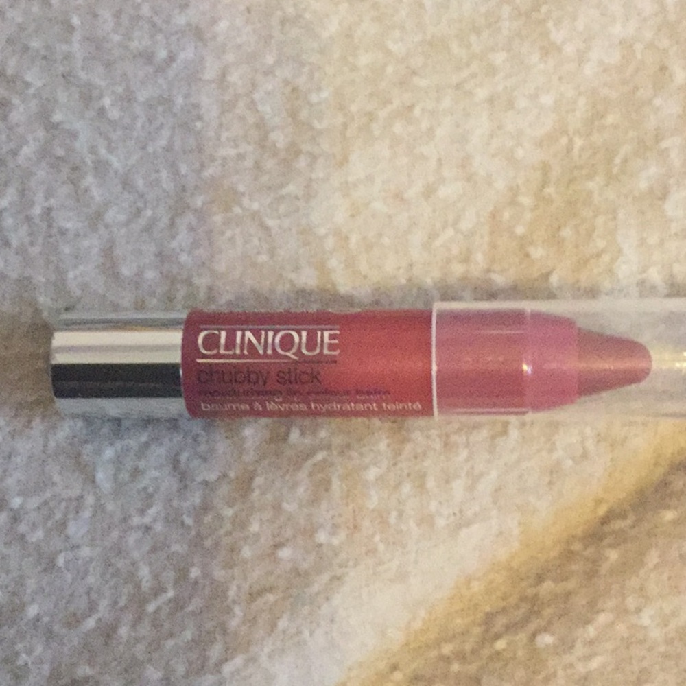 Clinique chubby stick.